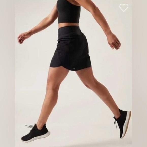 Athleta Skort Women’s Size XL Black High-Rise Run With It Running - Picture 13 of 13